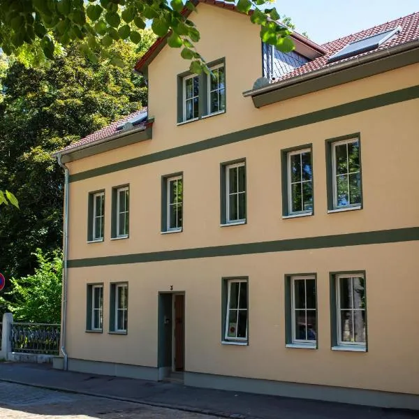 Gästehaus an der Therme，位于巴特朗根萨尔察的酒店