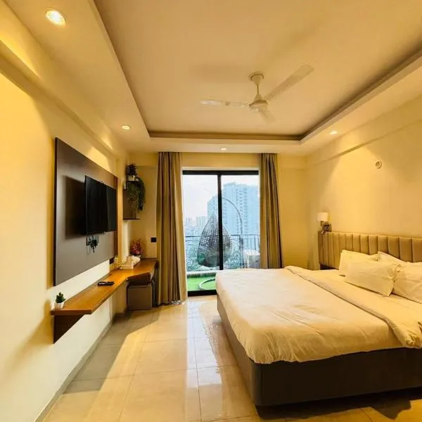 Zoneout Stays Omaxe Hazratganj，位于勒克瑙的酒店