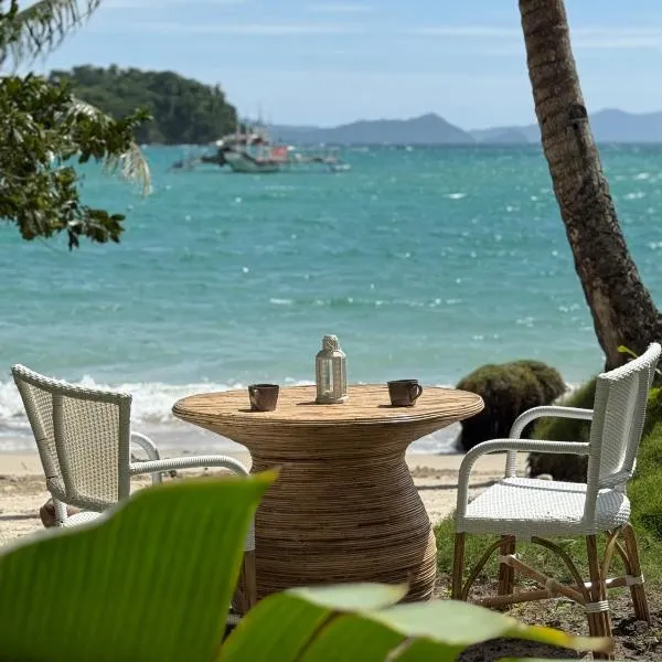 BAIA - Beachfront Boutique Lodge in San Vicente, Palawan，位于圣维森特的酒店