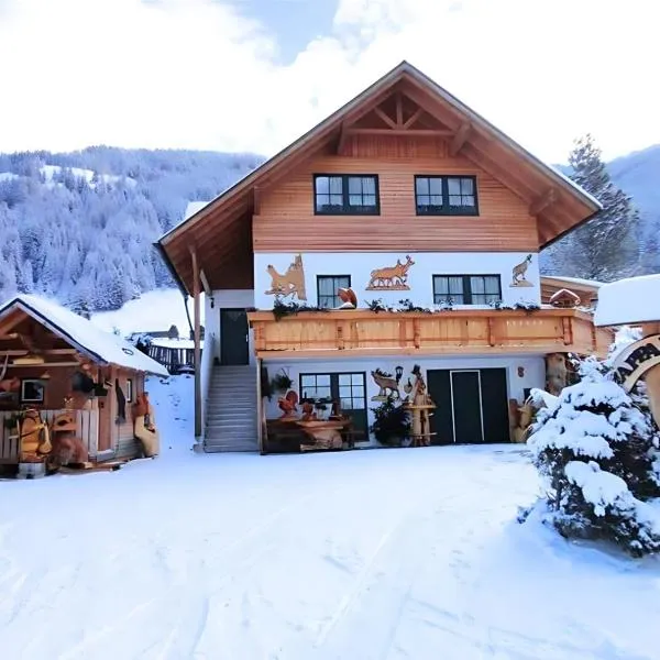 Apartment BergWiese 225，位于多内尔斯巴赫瓦尔德的酒店