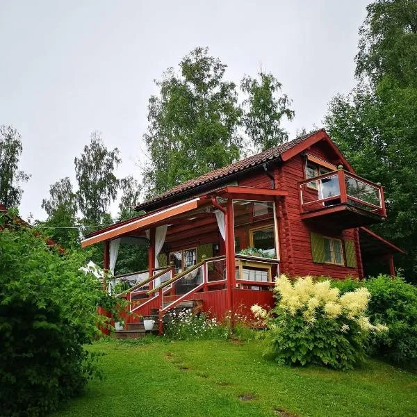 Stuga i Rättvik med utsikt över Siljan，位于赖特维克的酒店