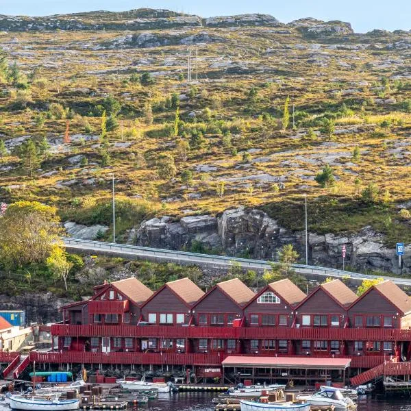 索特拉岛洛尔布森特尔公寓式酒店，位于Kåravika的酒店