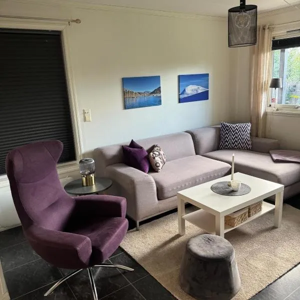 Cozy and inviting apartment in Tromsø，位于特罗姆瑟的酒店