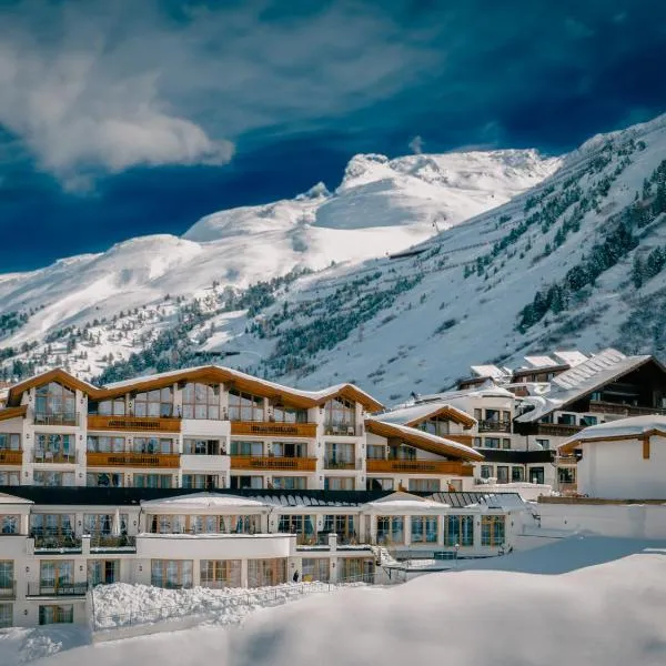 Hotel Bellevue - 4 Sterne superior，位于奥伯古格尔的酒店