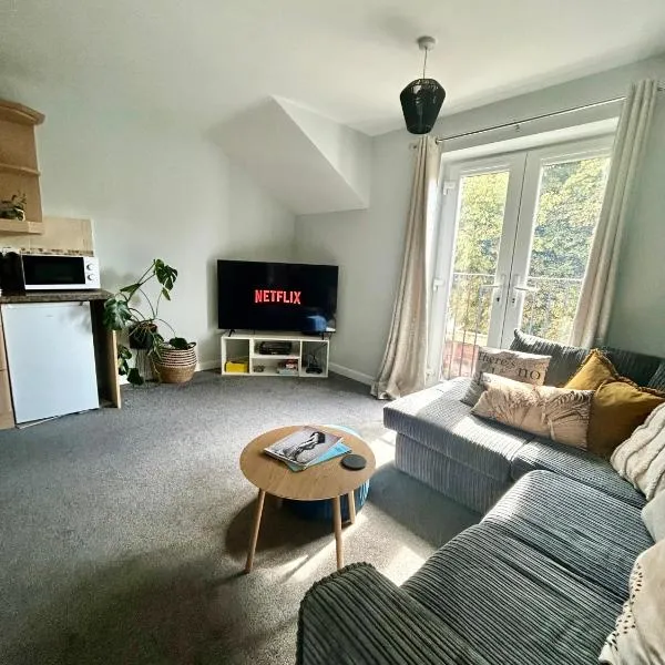 Modern 2Bed Netflix & Free Parking Telford Gem，位于Dawley的酒店