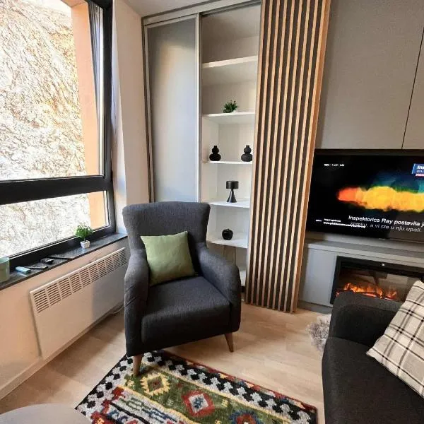 The New Wild Apartment apartman sa garaznim mjestom，位于别拉什尼察的酒店