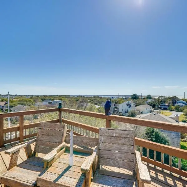 Spacious Kill Devil Hills Getaway w/ 3 Decks!，位于斩魔山的酒店