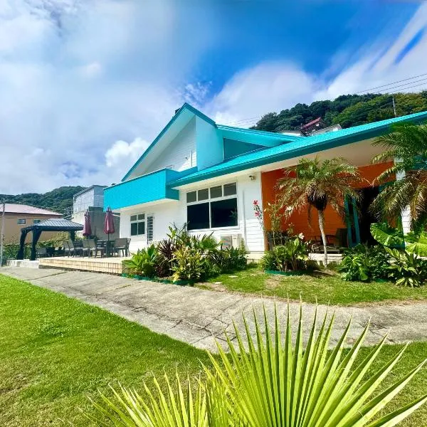 Sunset Villa Shirahama 5 min to the beach Pets OK，位于下田的酒店