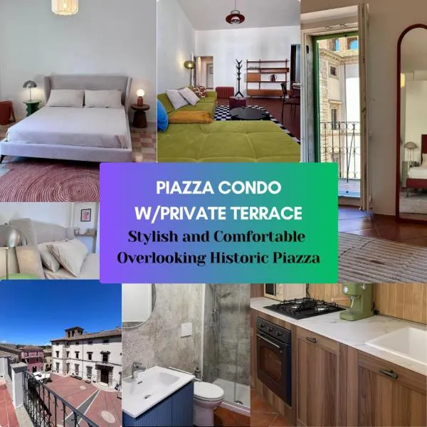 Acquasparta Piazza，位于阿奎阿斯巴达的酒店