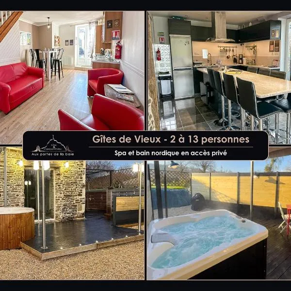 Aux portes de la baie - Vieux-Viel，位于Vieux-Viel的酒店