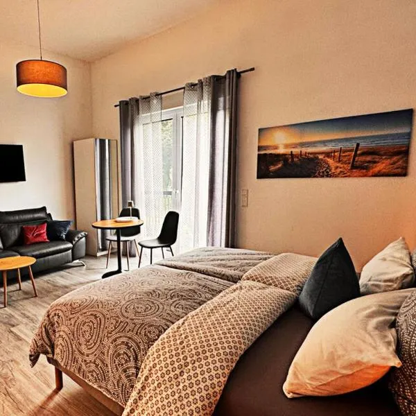 Neues Ruhrtal Apartment 2 mit Balkon，位于Wickede (Ruhr)的酒店