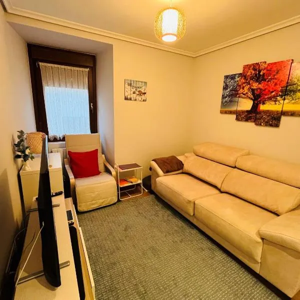 Acogedor apartamento parque Aizkorri-Aratz a 45 min San Sebastian，位于Araya的酒店