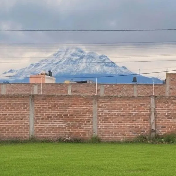 Casa familiar con vista al Chimborazo - Descubre Riobamba，位于里奥班巴的酒店