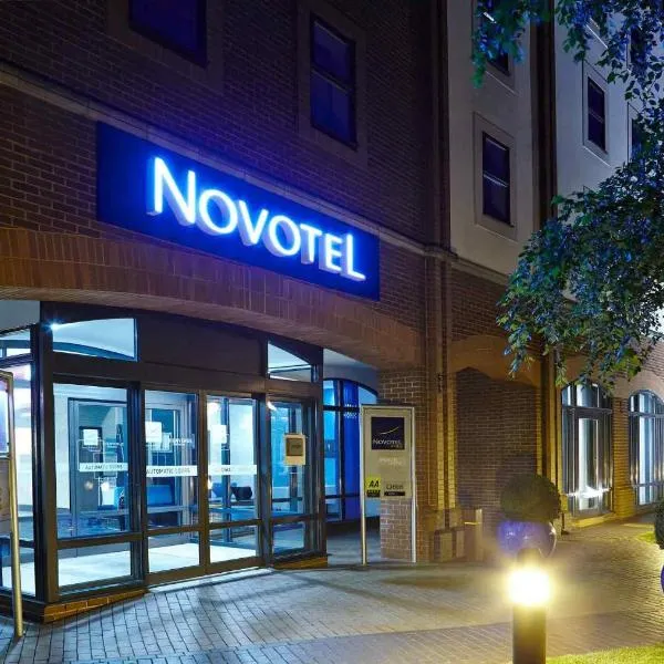 诺富特伊普斯威奇中心酒店，位于伊普斯威奇的酒店