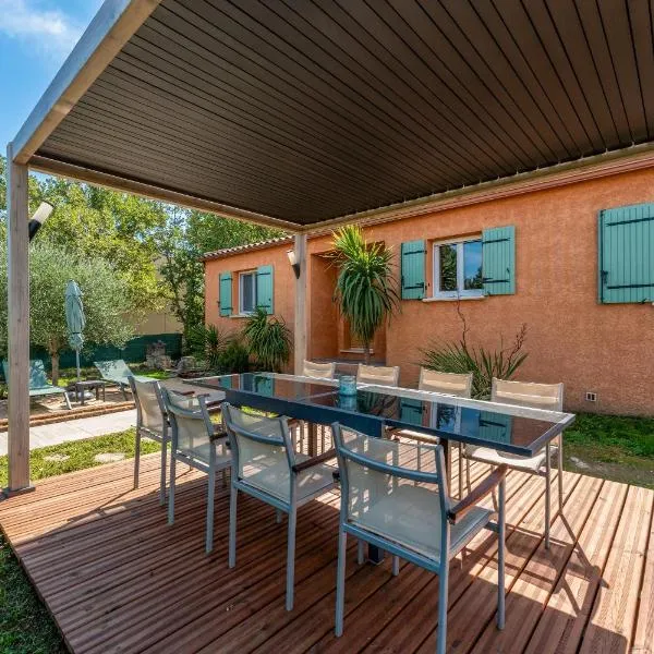 Villa，位于Méjannes-le-Clap的酒店