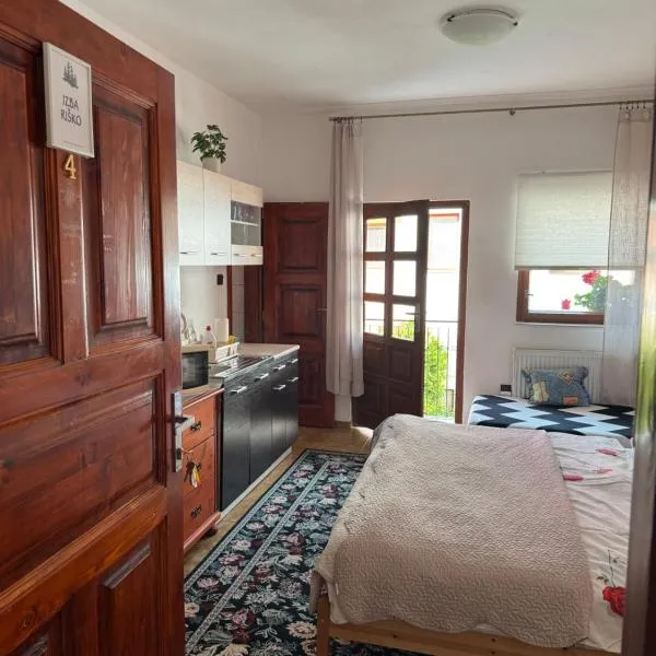 2- posteľová izba s kúpeľňou a kuchynkou RIŠKO v PENZION TRSTENÁ，位于特尔斯泰纳的酒店