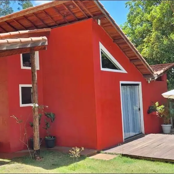 Chalé Cabana 3 Quedas e Mirante Vale dos Borges，位于Córrego do Bom Jesus的酒店