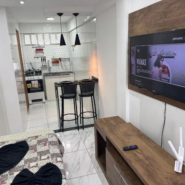 Loft em condomínio próximo à entrada da cidade，位于彼得罗波利斯的酒店