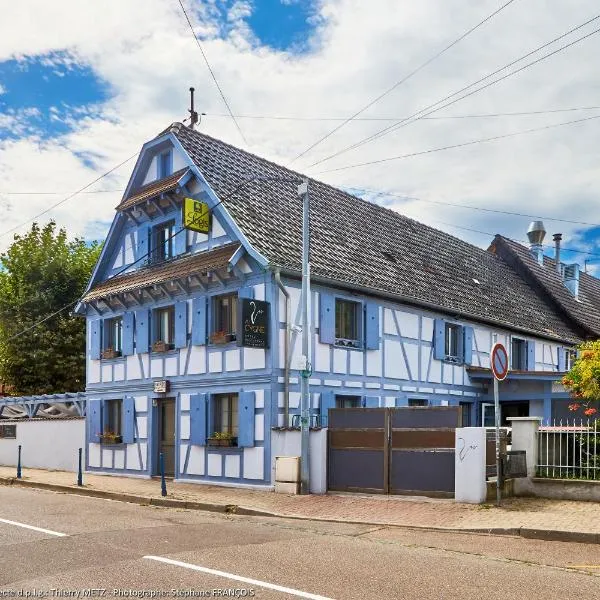 Hôtel Restaurant Au Cygne，位于伊斯术的酒店