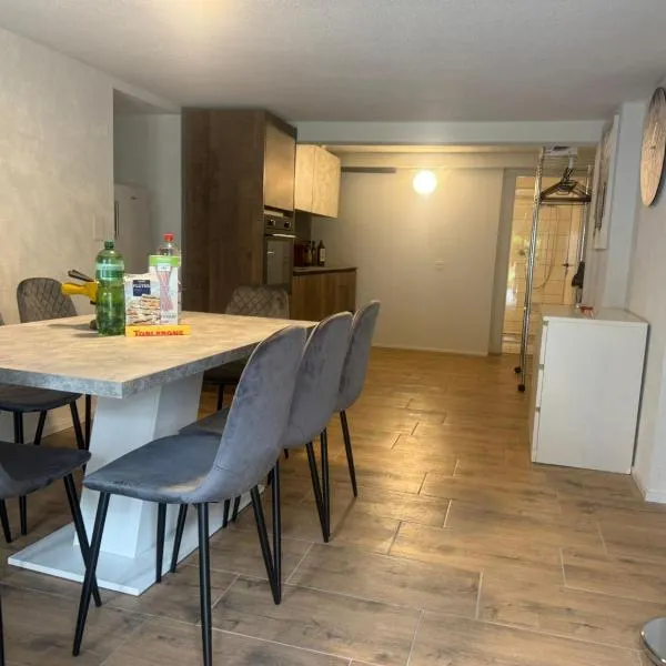 Ferienwohnung Winterzeit EG - Interlaken Thun Spiez Kandersteg，位于Wimmis的酒店