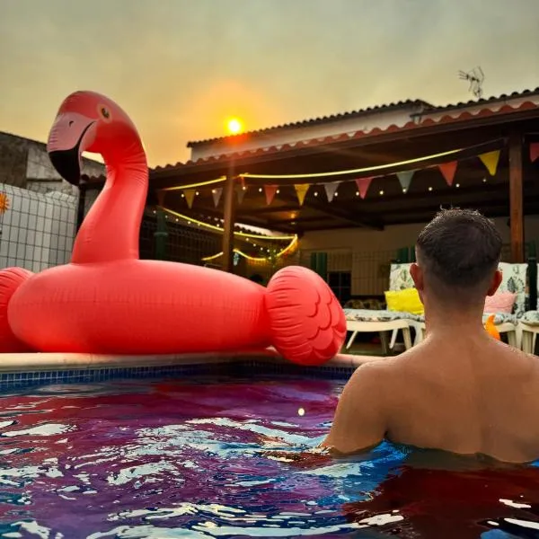 Casa Rural Valle Secreto cerca de Cáceres, Mérida y Trujillo，位于Torremocha的酒店