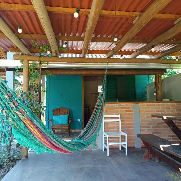 Casinhas do Rio - Casinha Azul na Floresta，位于莫雷蒂斯的酒店