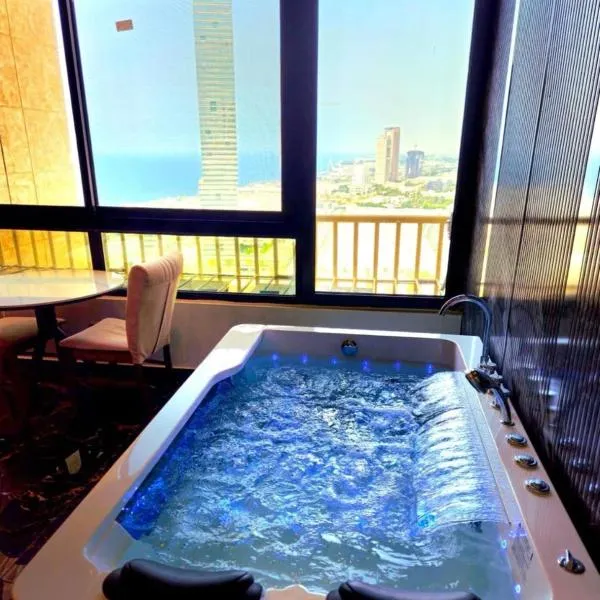 Suger Suite Sea View جناح سطح القمر اطلاله بحريه，位于吉达的酒店