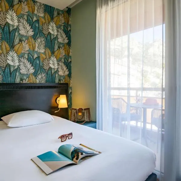 风格河畔博利厄宜必思酒店，位于滨海博利厄的酒店