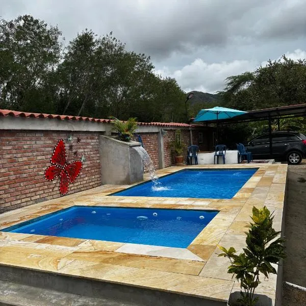 Finca vacacional la manuelita，位于吉拉尔多特的酒店