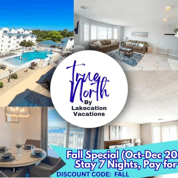Lakeview Poolside 2BD2BAPoolBalcony-Sleeps 6PP，位于欧塞奇比奇的酒店