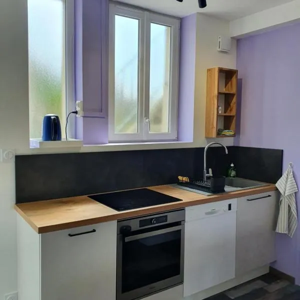 Appartement de la cour du Haut Manoir，位于维勒迪厄雷波埃勒的酒店