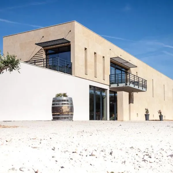 Gîte au cœur des vignes, vue sur le Minervois，位于比兹米内瓦的酒店