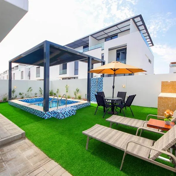 Silk Valley - 4B near Al Hamriyah | Private Pool，位于Al Ḩamrīyah的酒店