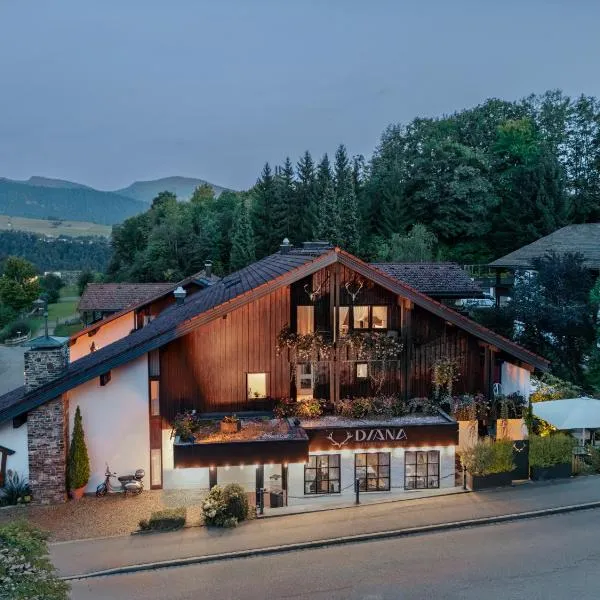 DIANA Naturpark Hotel - Partnerbetrieb von "Oberstaufen PLUS GOLF"，位于上施陶芬的酒店