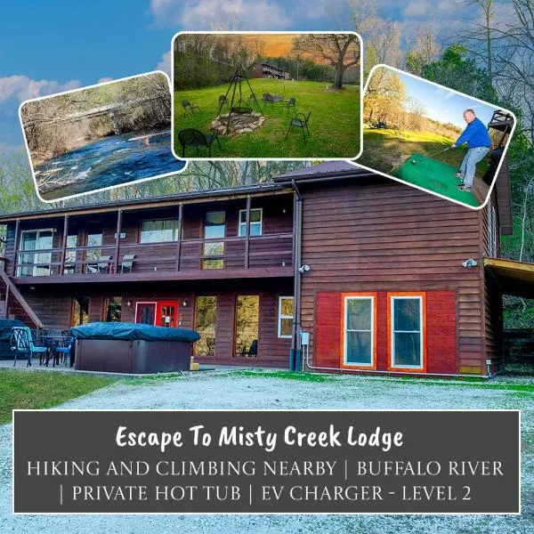Buffalo River Misty Creek Lodge，位于Vendor的酒店