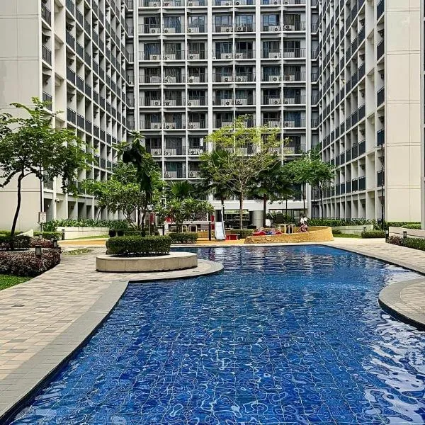 Shore 2 Tower 3 Modern Loft Near Mall of Asia，位于马尼拉的酒店