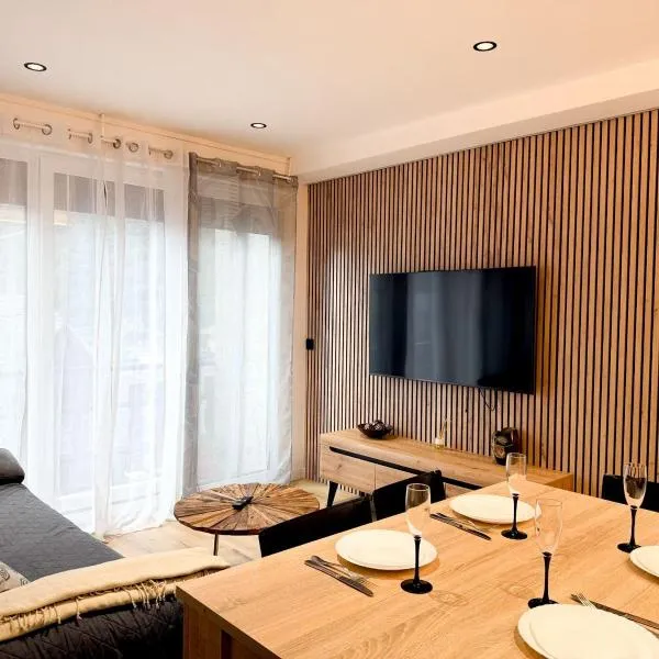 Refugio alpino a tan solo 5 min de pistas , 3-2，位于恩坎普的酒店