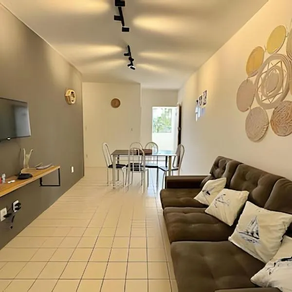 Lindo Apê dois quartos em frente ao mar na Barra de São Miguel，位于拉巴拉德纳圣米格尔的酒店