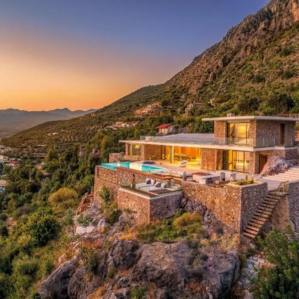Villa Deep Blue in Messinia，位于维尔加卡拉马塔的酒店