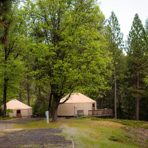 Yosemite Lakes Yurts，位于Harden Flat的酒店
