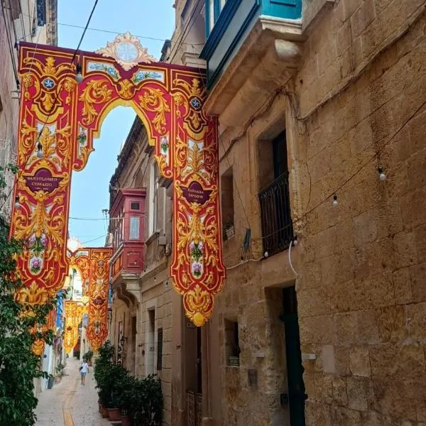 Vincenti's Rest in Birgu - a traditional old house，位于比尔古的酒店