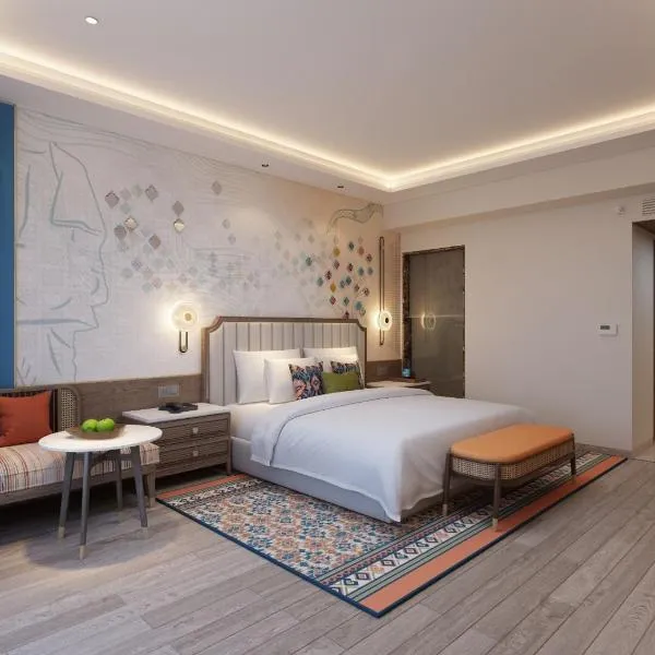 Boulevard 9 Luxury Resort & Spa，位于Nadiad的酒店