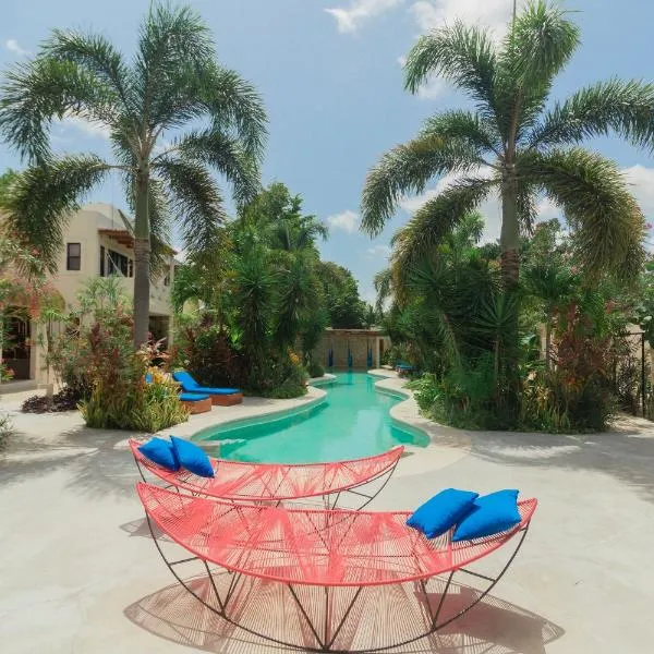 Blue Palm Bacalar，位于巴卡拉尔的酒店