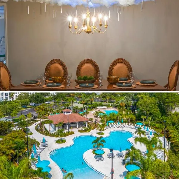 Harry Potter Themed Luxury Condo at Vista Cay Resort in front of Epic, near Universal, Sea World and Convention Center，位于奥兰多的酒店