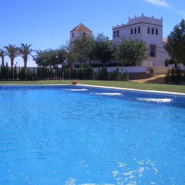 骑手庄园酒店，位于El Viso del Alcor的酒店