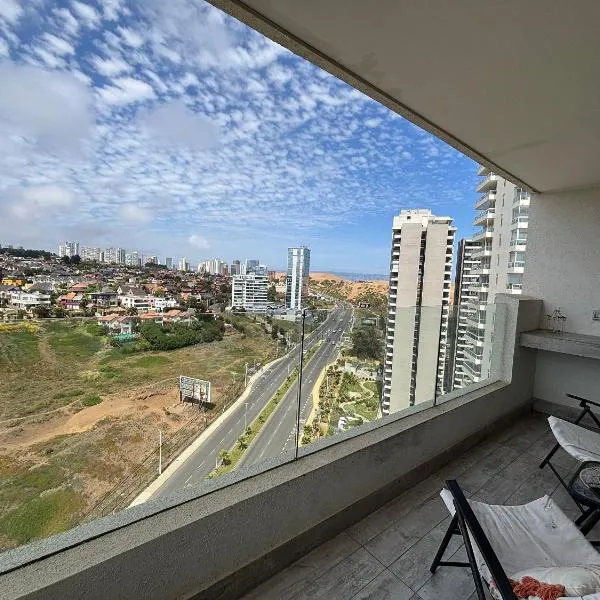 Moderno y hermoso depto Estudio en Montemar，位于康康的酒店