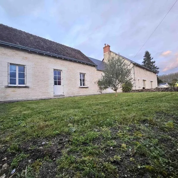 Grande maison conviviale proche de Tours，位于Hommes的酒店