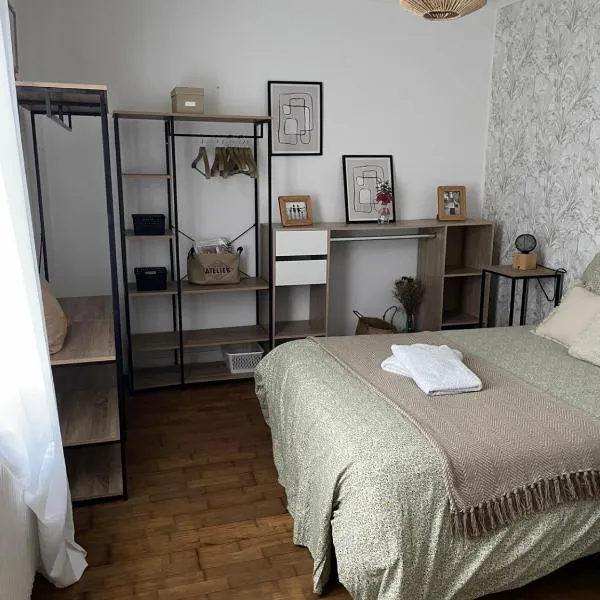 Maison lumineuse, proche centre.，位于沙托鲁的酒店