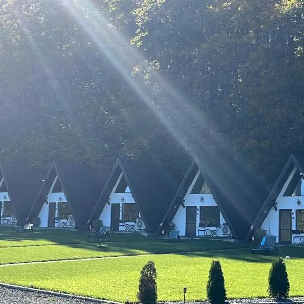 Căsuțele de sub pădure，位于阿夫里格的酒店