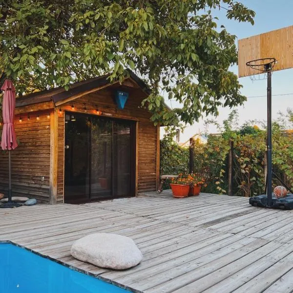 Tiny House Nada Vineyard，位于Rakhat的酒店